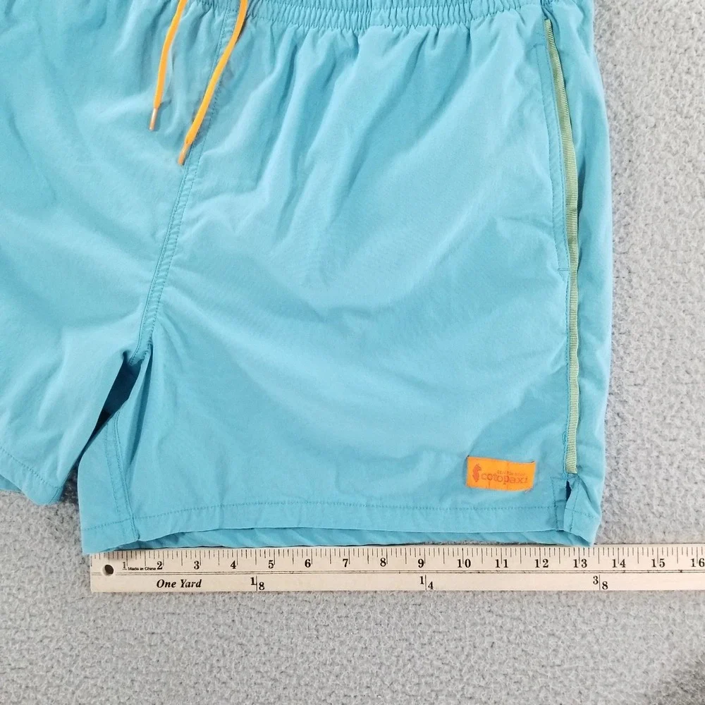 Cotopaxi Swim Trunks Mens XL Blue Mesh Lined Surf Shorts Colorblock Drawstring